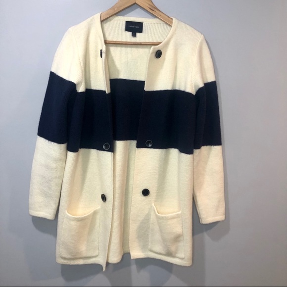 Anthropologie La Fee Verte Color Block Cardigan S - Picture 7 of 16